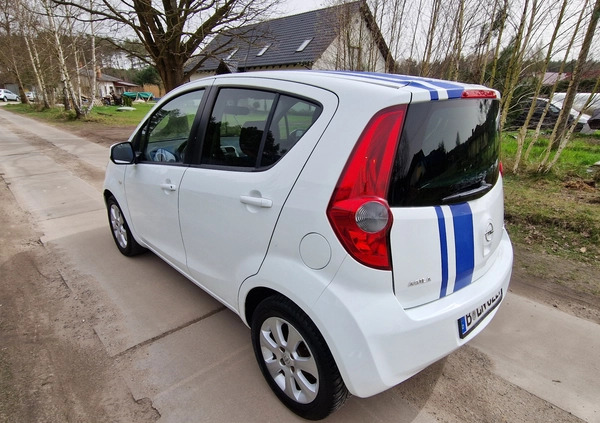 Opel Agila cena 11500 przebieg: 152000, rok produkcji 2009 z Szamotuły małe 379